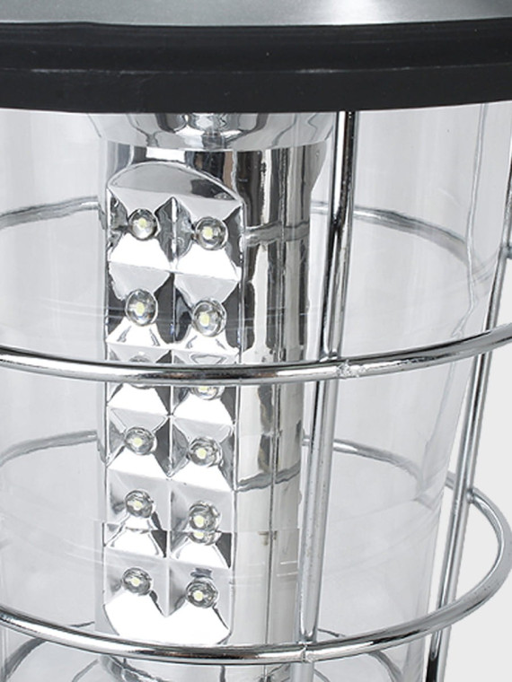 MIL-TEC LAMPA SOLARNA AKUMULATOROWA DYNAMO LED CZARNA
