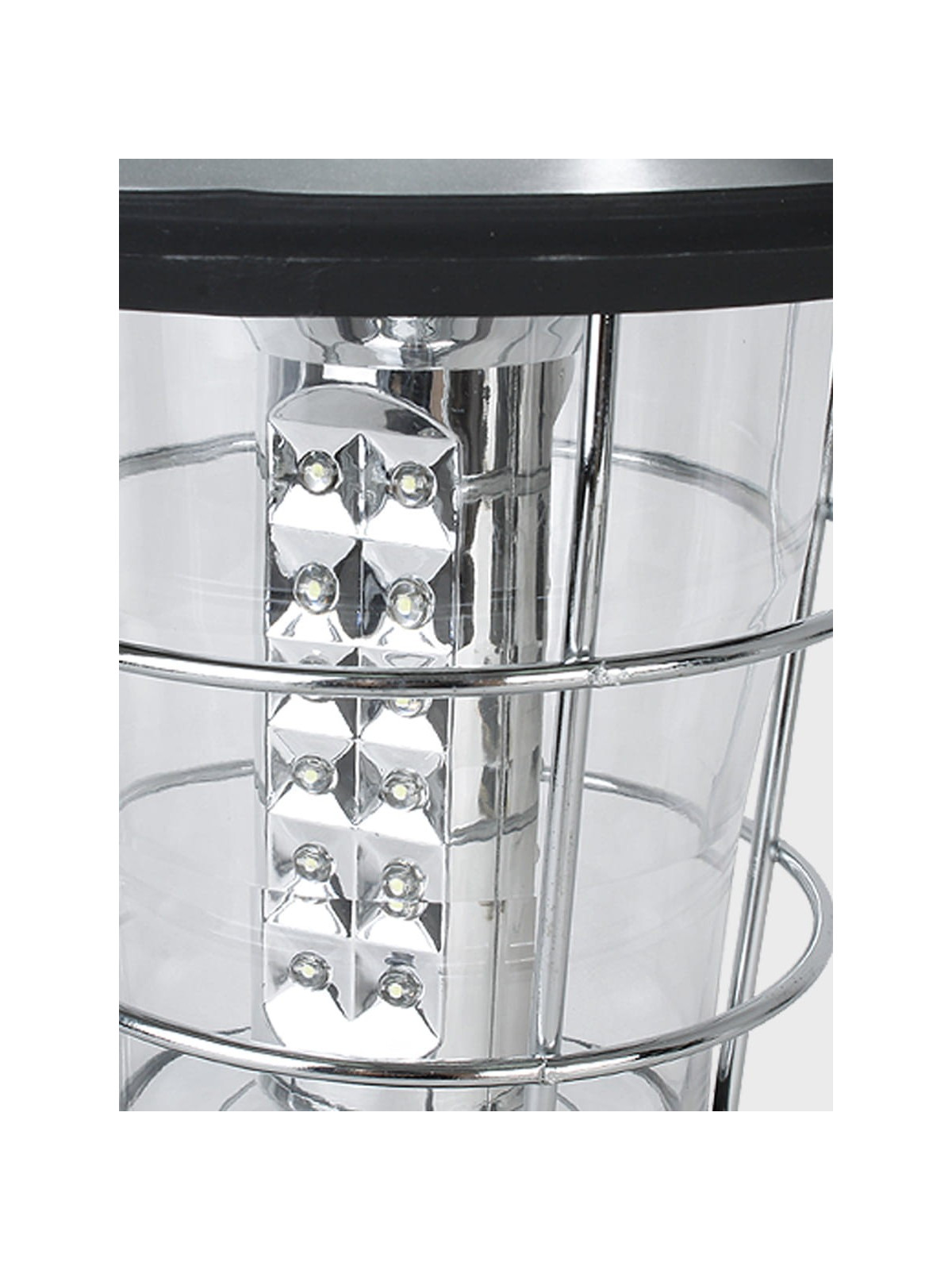 MIL-TEC LAMPA SOLARNA AKUMULATOROWA DYNAMO LED CZARNA
