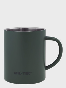 MIL-TEC KUBEK TERMICZNY STAL NIERDZEWNA 0.45L OLIWKOWY