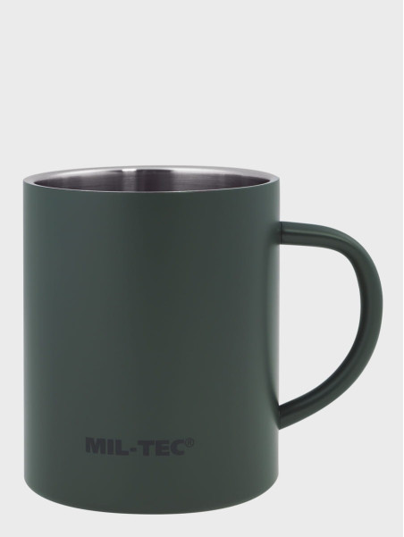 MIL-TEC KUBEK TERMICZNY STAL NIERDZEWNA 0.45L OLIWKOWY