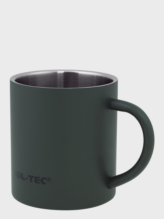 MIL-TEC KUBEK TERMICZNY STAL NIERDZEWNA 0.3L OLIWKOWY