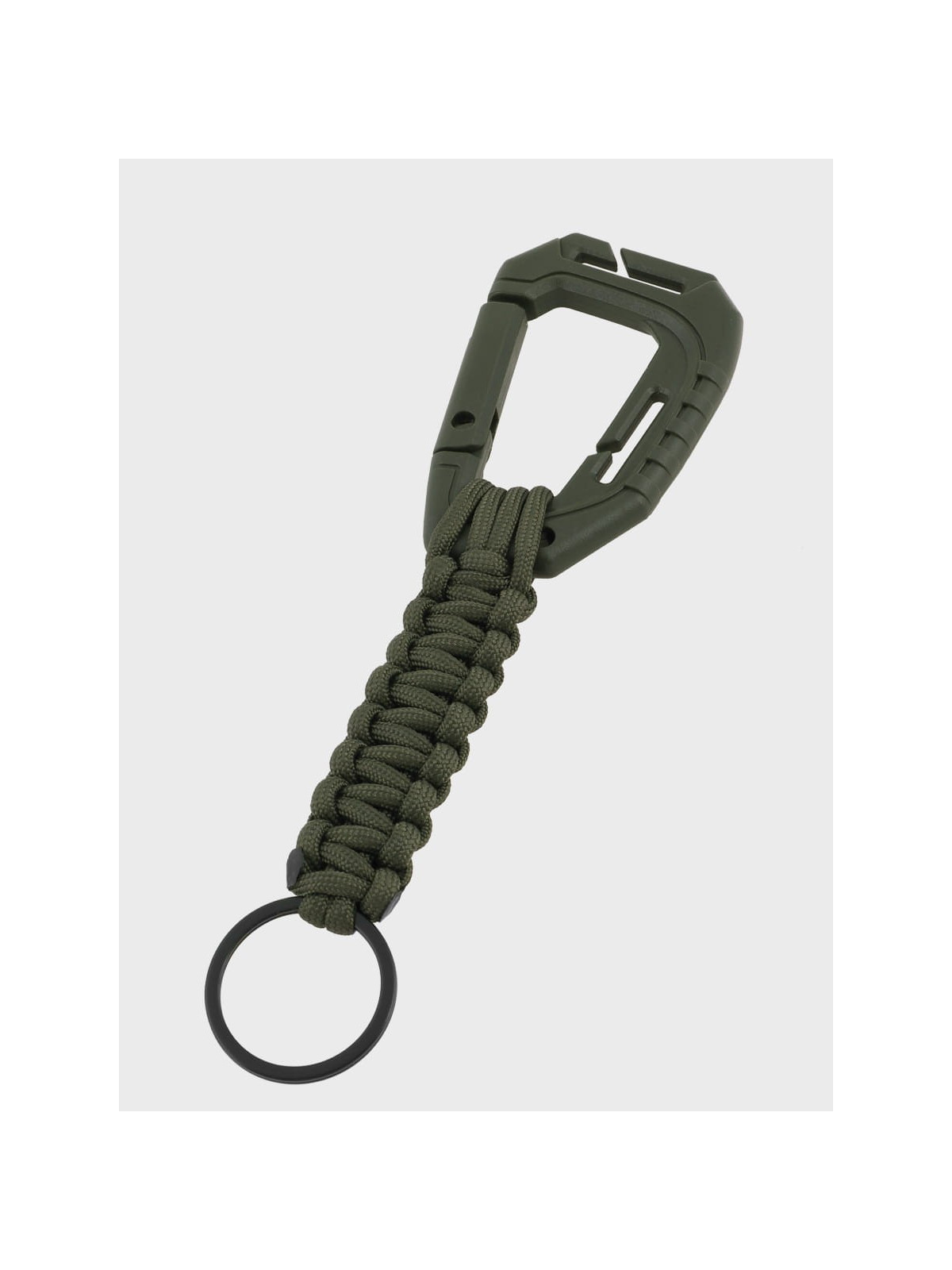 MIL-TEC BRELOK KARABIŃCZYK LINKA PARACORD OLIWKOWY
