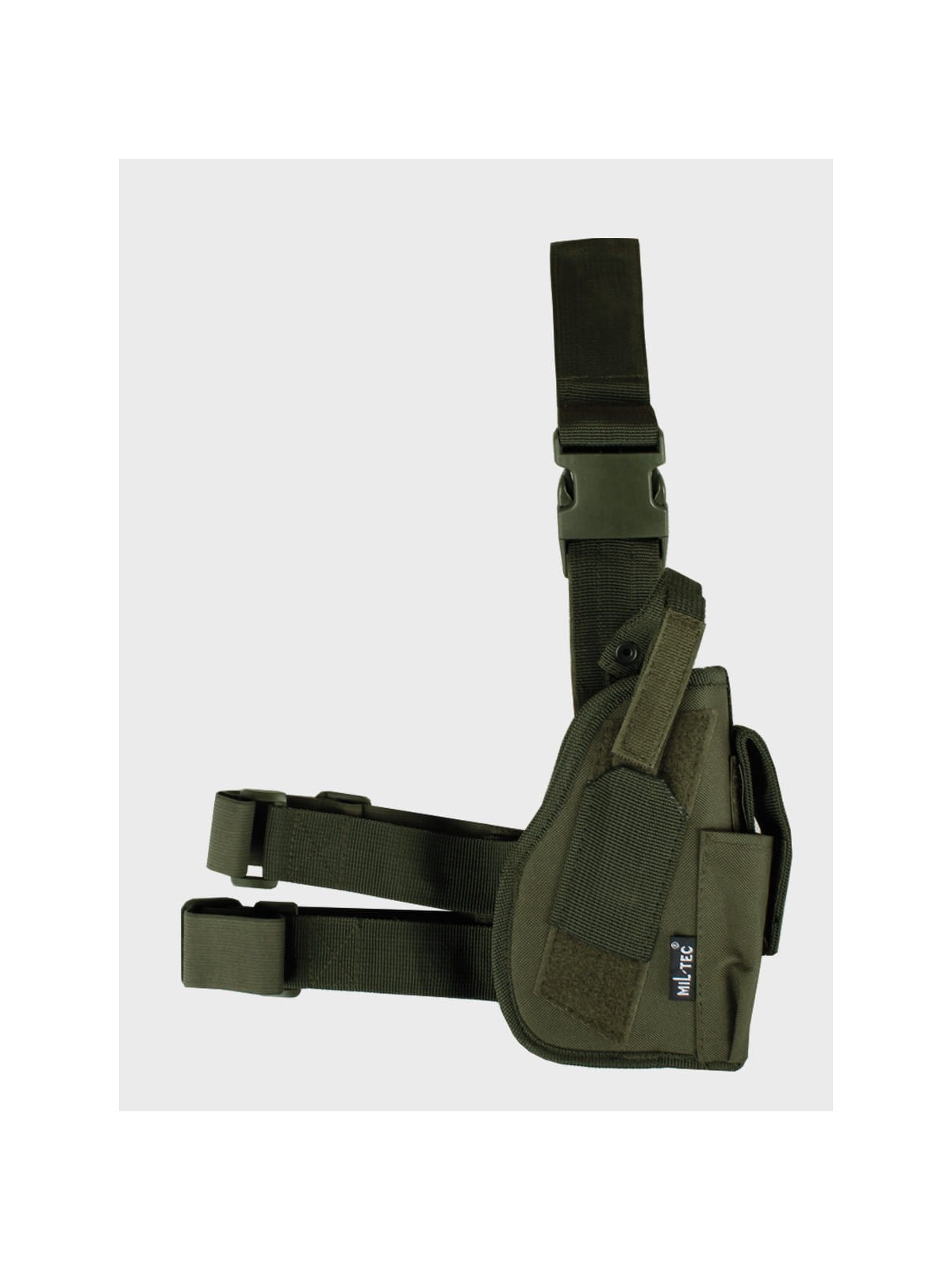 MIL-TEC KABURA NA PISTOLET UDOWA PRAWOSTRONNA OLIWKOWA