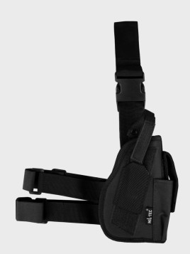 MIL-TEC KABURA NA PISTOLET UDOWA PRAWOSTRONNA CZARNA