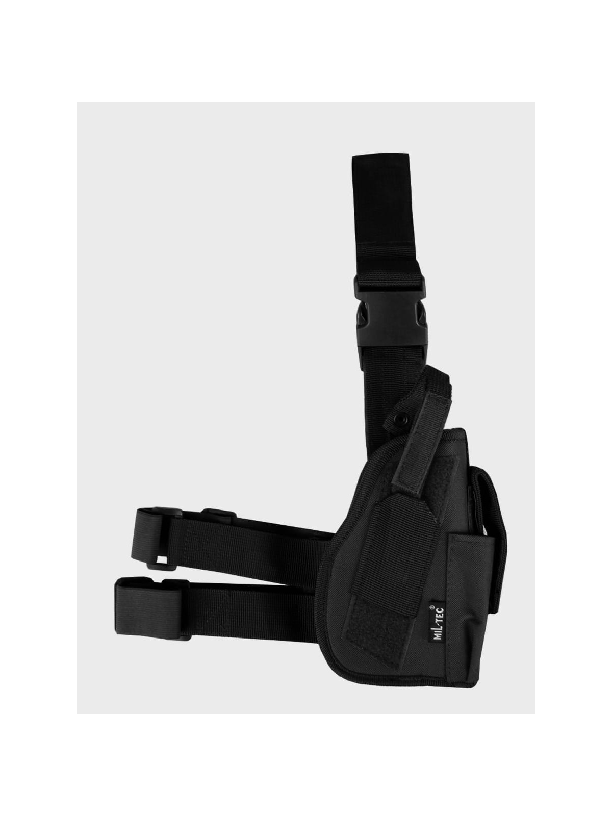 MIL-TEC KABURA NA PISTOLET UDOWA PRAWOSTRONNA CZARNA