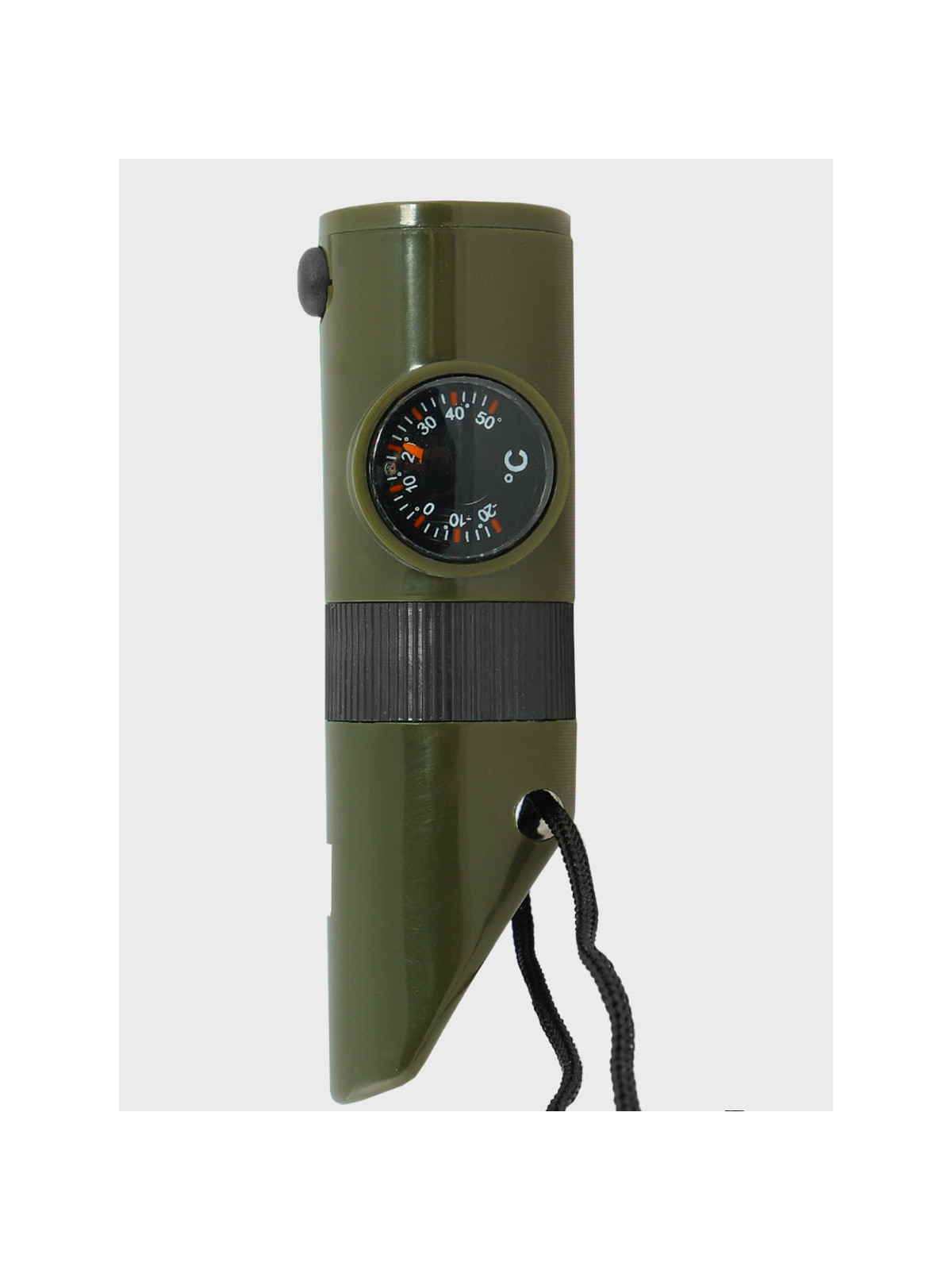 MIL-TEC GWIZDEK RATUNKOWY KOMPAS TERMOMETR LATARKA 6w1