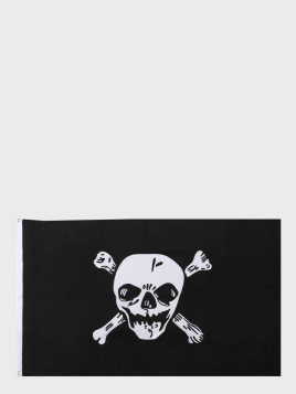 MIL-TEC FLAGA PIRACKA JOLLY ROGER 90x150cm