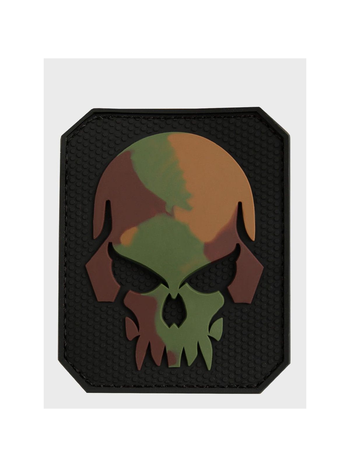 MIL-TEC NASZYWKA 3D SKULL PVC 7,5 x 6 cm CAMO