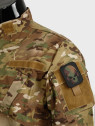 MIL-TEC NASZYWKA 3D SKULL PVC 7,5 x 6 cm CAMO