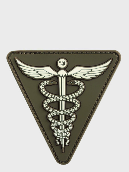 MIL-TEC Naszywka 3D MEDIC PVC OLIWKOWY