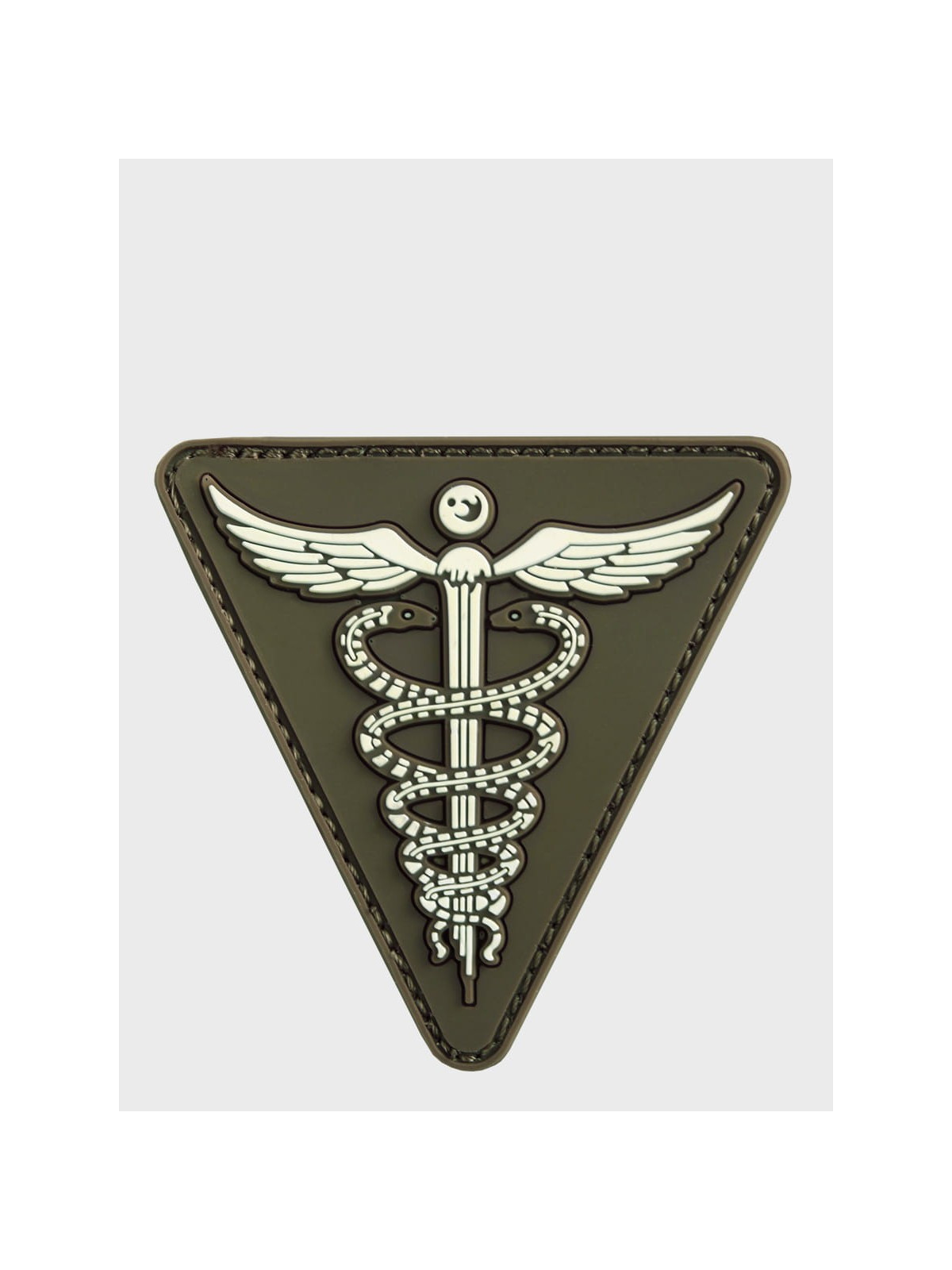MIL-TEC Naszywka 3D MEDIC PVC OLIWKOWY