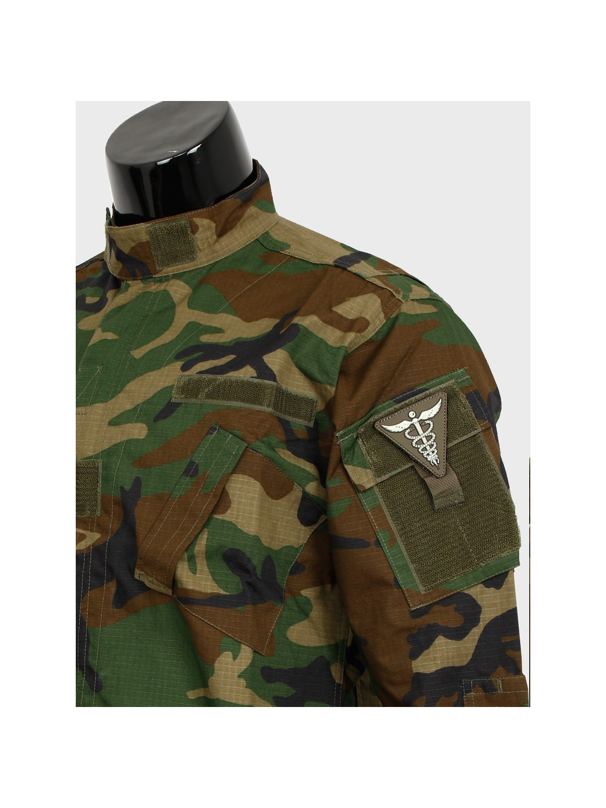MIL-TEC Naszywka 3D MEDIC PVC OLIWKOWY
