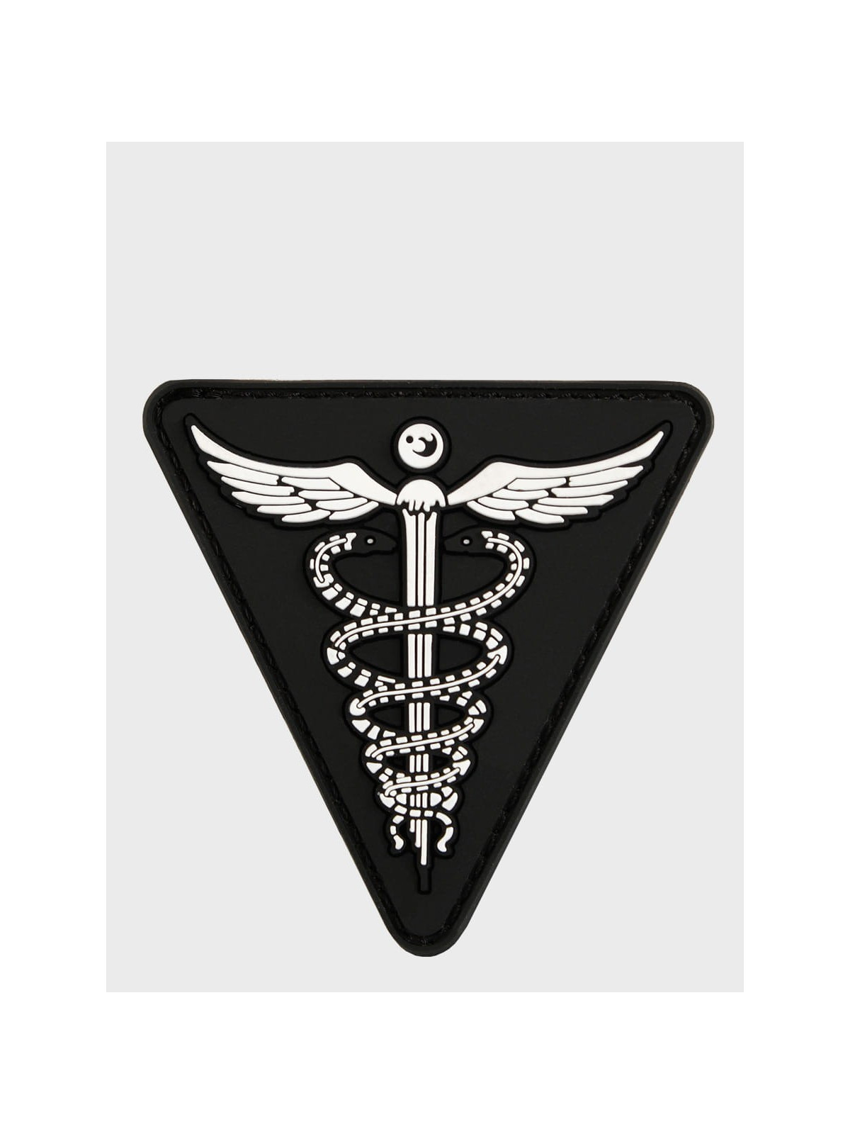 MIL-TEC NASZYWKA 3D MEDIC PVC CZARNY
