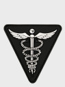 MIL-TEC NASZYWKA 3D MEDIC PVC CZARNY
