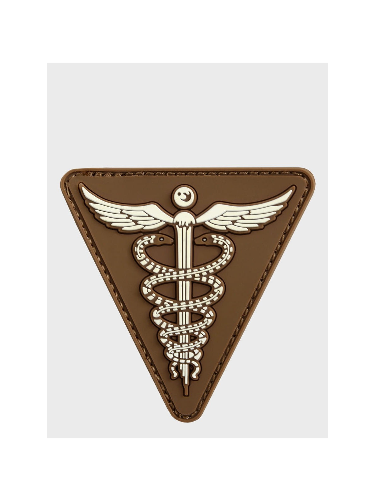 MIL-TEC NASZYWKA 3D MEDIC PVC COYOTE