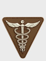 MIL-TEC NASZYWKA 3D MEDIC PVC COYOTE