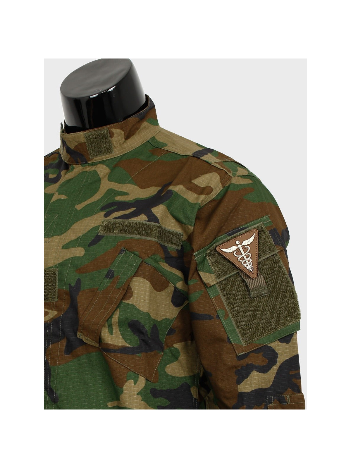 MIL-TEC NASZYWKA 3D MEDIC PVC COYOTE