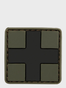 MIL-TEC EMBLEMAT 3D RZEP PVC FIRST AID MAŁA OLIWKOWA