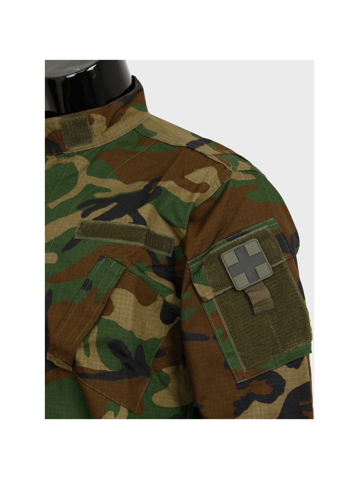 MIL-TEC EMBLEMAT 3D RZEP PVC FIRST AID DUŻA OLIWKOWA