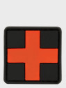 MIL-TEC EMBLEMAT 3D RZEP PVC FIRST AID MAŁA CZARNA