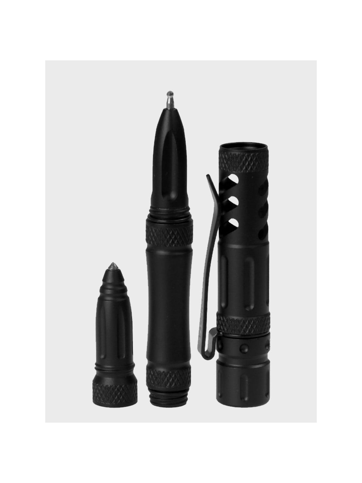 MIL-TEC KUBOTAN DŁUGOPIS TAKTYCZNY 8w1 Czarny