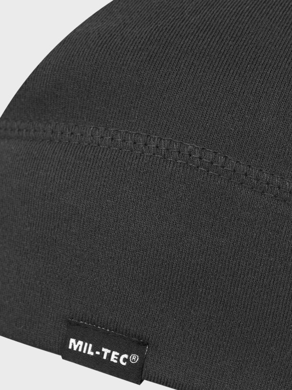 MIL-TEC CZAPKA ZIMOWA BEANIE SOFT TERMOAKTYWNA CZARNA