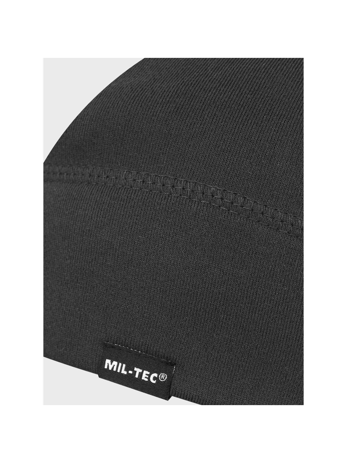 MIL-TEC CZAPKA ZIMOWA BEANIE SOFT TERMOAKTYWNA CZARNA