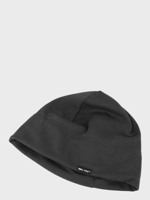 MIL-TEC CZAPKA ZIMOWA BEANIE SOFT TERMOAKTYWNA CZARNA