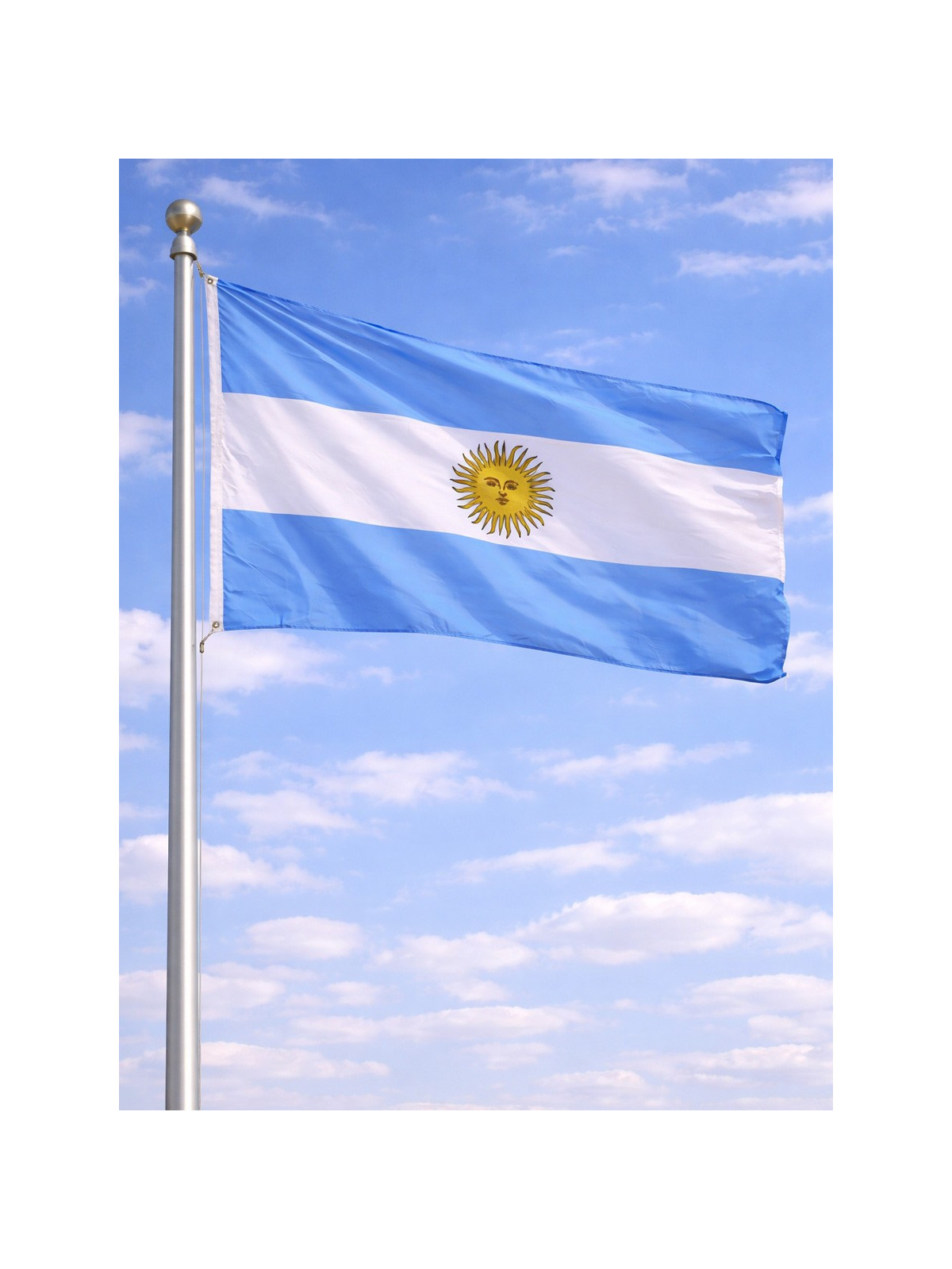 FOSCO INDUSTRIES Flaga na maszt Argentyny Argentyna 99 x 152 cm