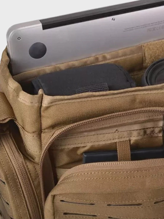DIRECT ACTION Torba Taktyczna na laptopa Messenger Szara