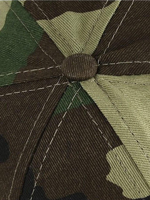 MIL-TEC CZAPKA Z DASZKIEM REGULOWANA DZIECIĘCA US WOODLAND