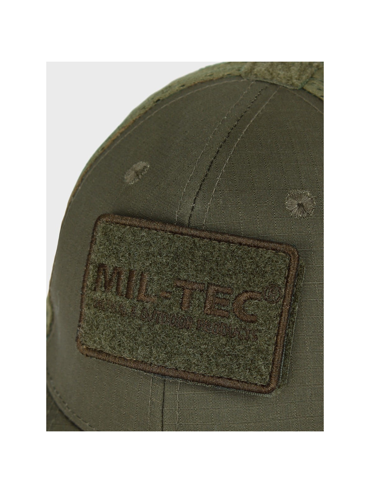 MIL-TEC CZAPKA TAKTYCZNA Z DASZKIEM VENT OLIWKOWY