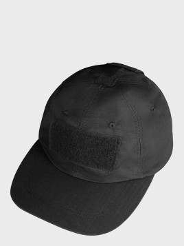 MIL-TEC CZAPKA TAKTYCZNA Z DASZKIEM TACTICAL CZARNA