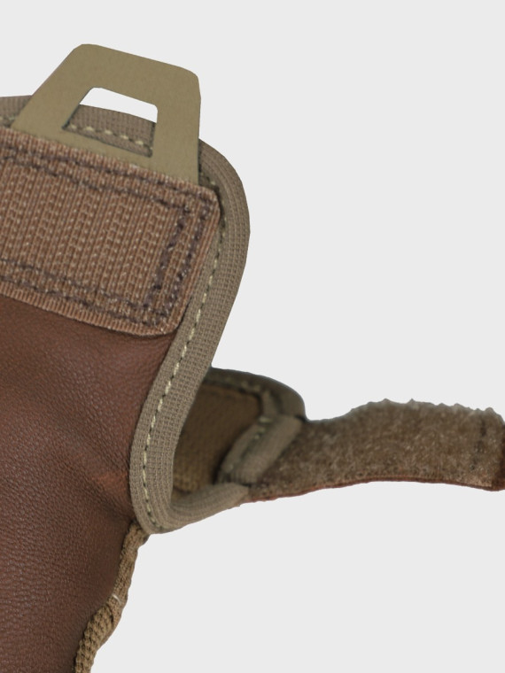 DIRECT ACTION Rękawice Skórzane Wojskowe DA HARD LEATHER Coyote XXL