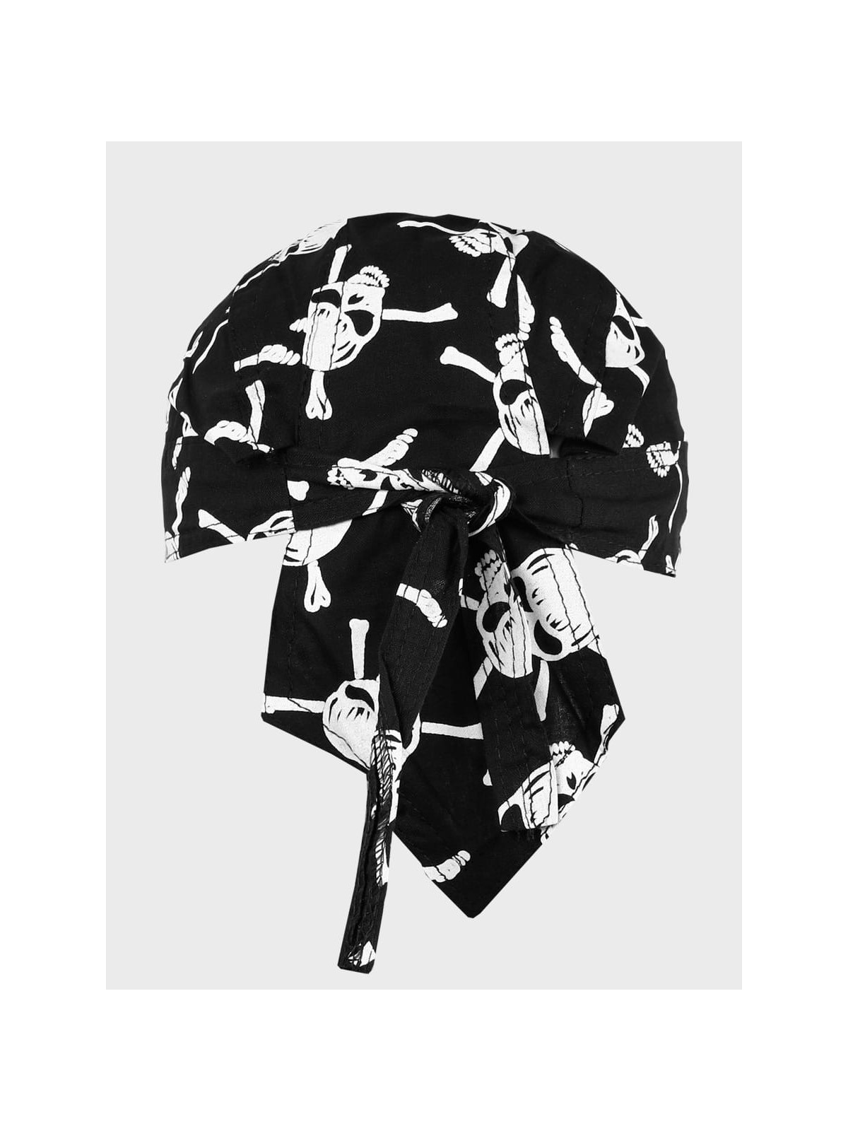 MIL-TEC CHUSTA WOJSKOWA BANDANA CZASZKI CZARNA