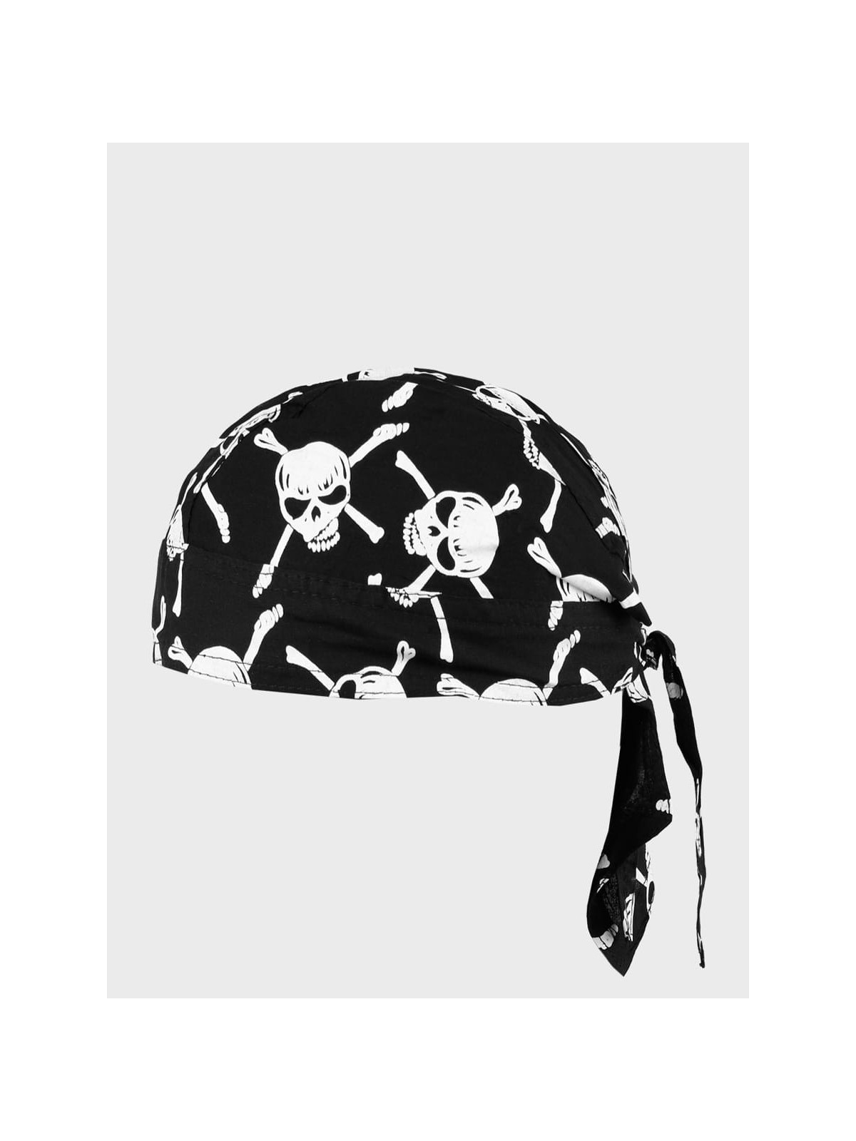 MIL-TEC CHUSTA WOJSKOWA BANDANA CZASZKI CZARNA