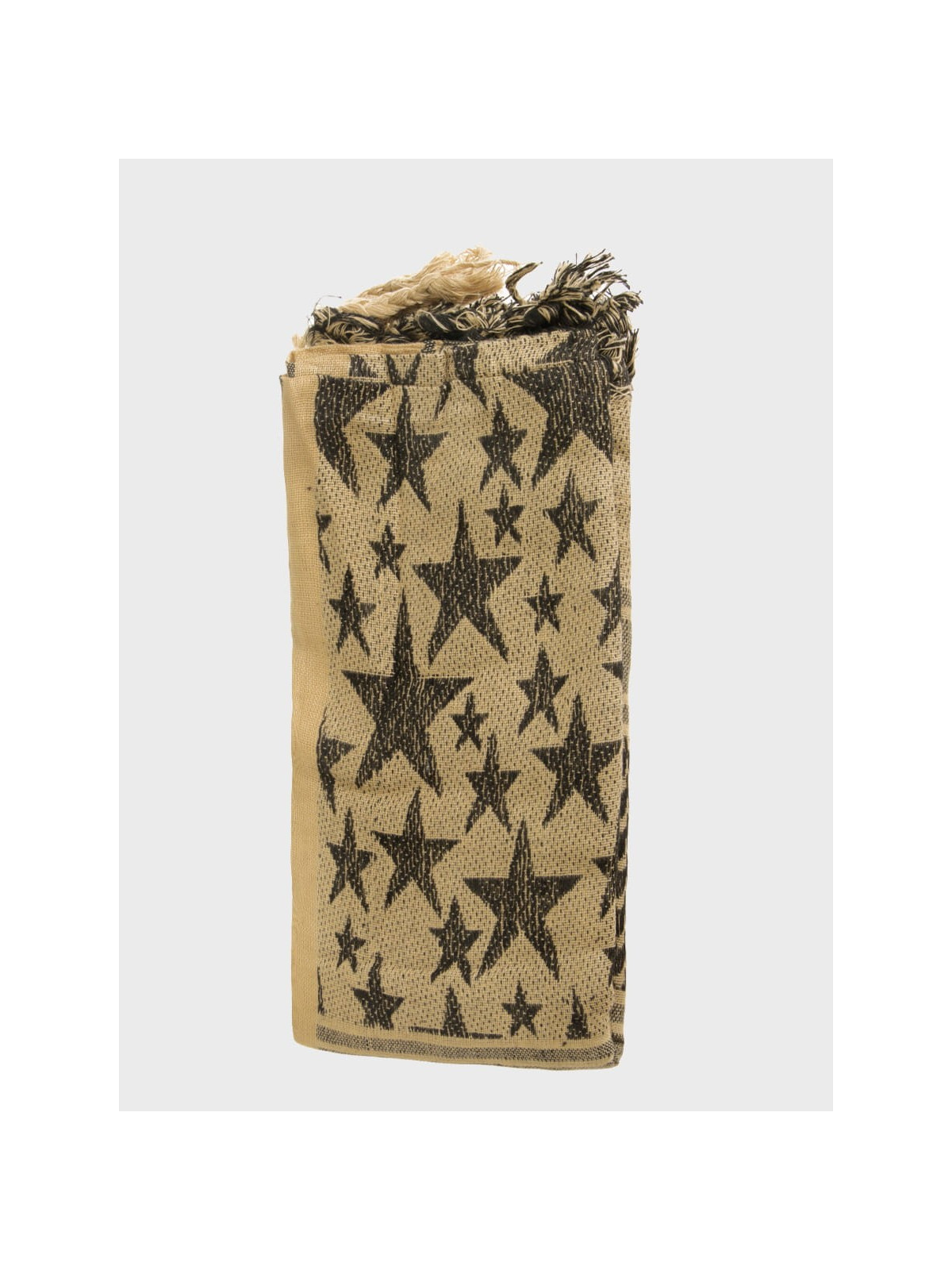 MIL-TEC CHUSTA ARAFATKA SHEMAGH STAR 110 x 110 cm COYOTE/CZARNA