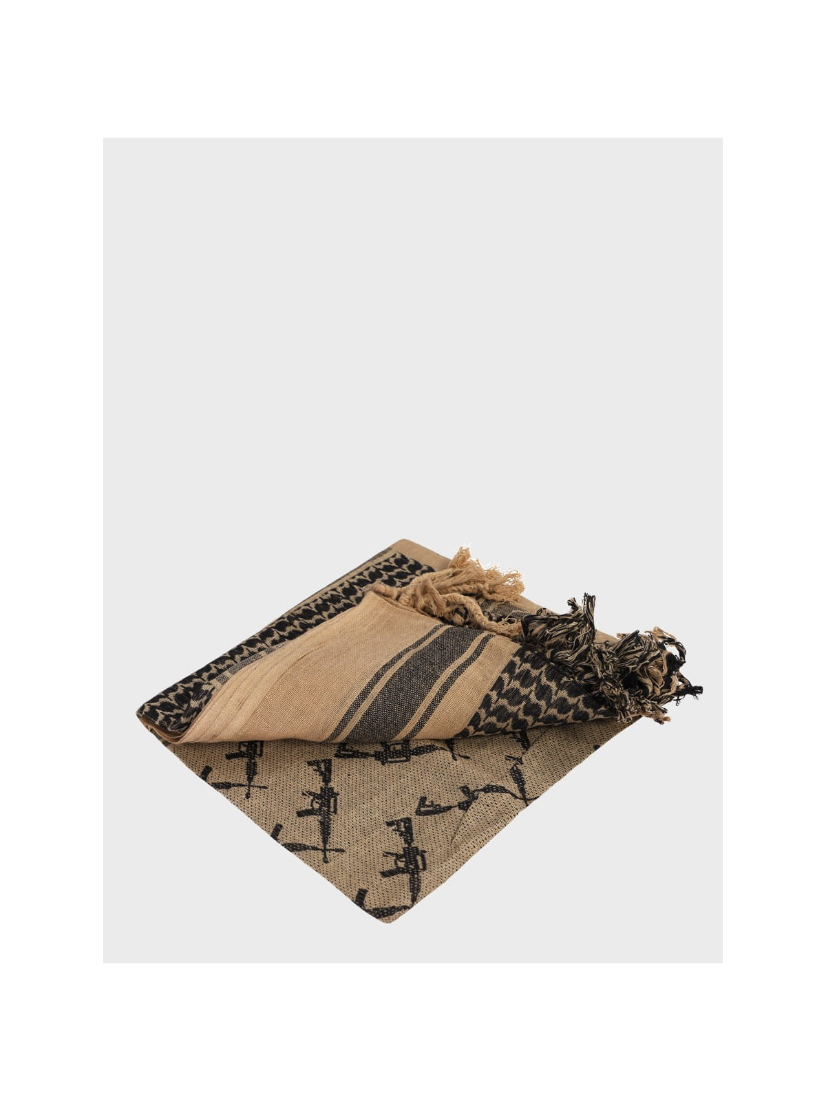 MIL-TEC CHUSTA ARAFATKA SHEMAGH RIFLES 110 x 110 cm COYOTE/CZANA