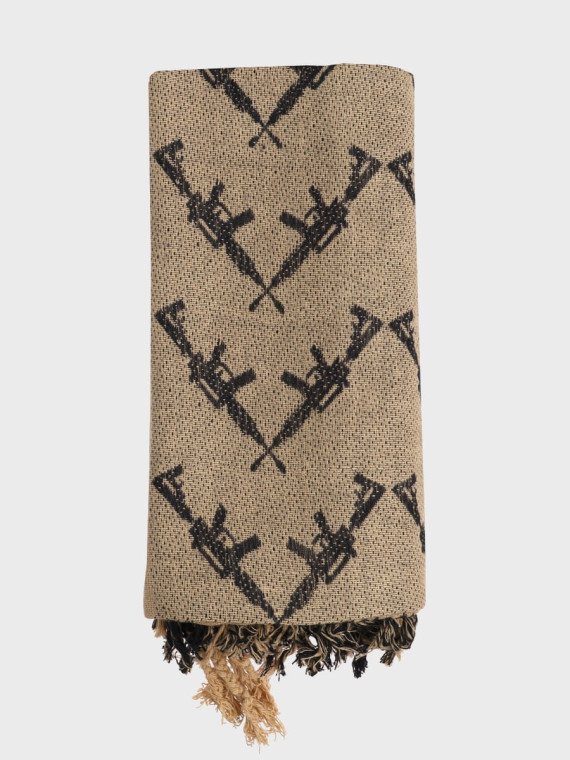 MIL-TEC CHUSTA ARAFATKA SHEMAGH RIFLES 110 x 110 cm COYOTE/CZANA