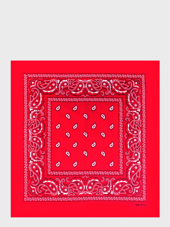 MIL-TEC CHUSTA BANDANA 54,5x54,5 CM WESTERN CZERWONA