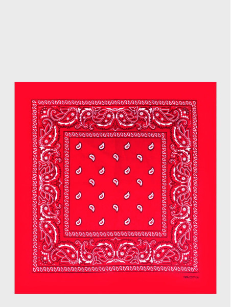 MIL-TEC CHUSTA BANDANA 54,5x54,5 CM WESTERN CZERWONA