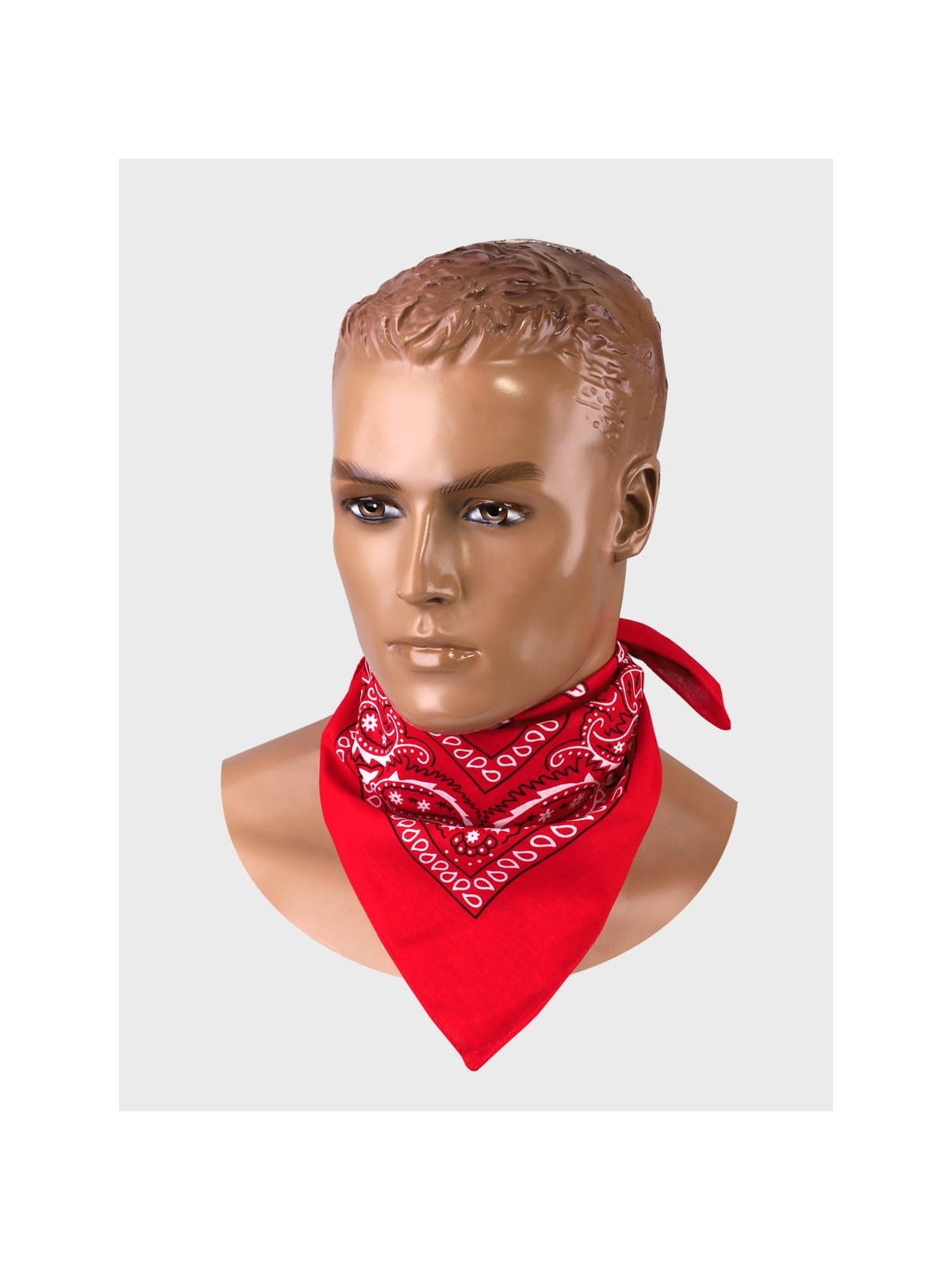MIL-TEC CHUSTA BANDANA 54,5x54,5 CM WESTERN CZERWONA