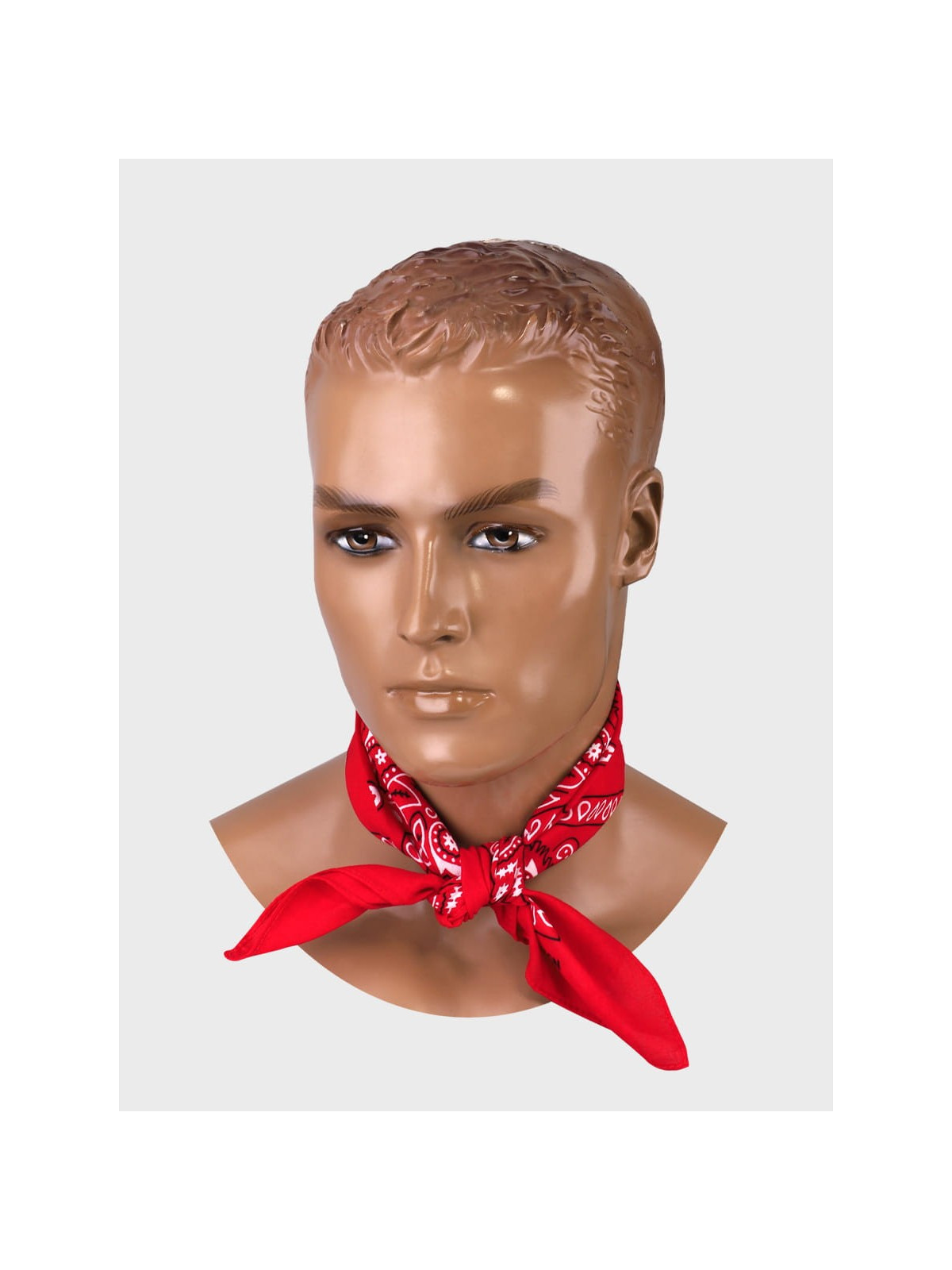 MIL-TEC CHUSTA BANDANA 54,5x54,5 CM WESTERN CZERWONA