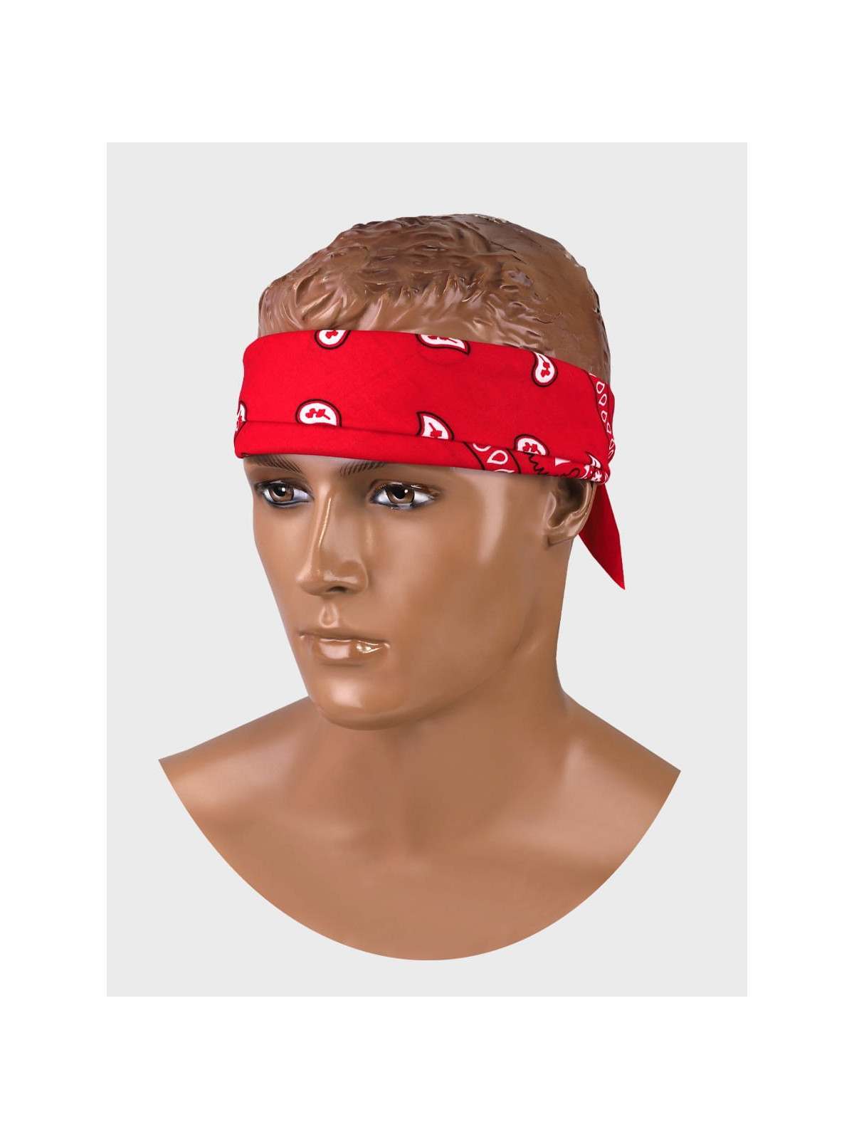 MIL-TEC CHUSTA BANDANA 54,5x54,5 CM WESTERN CZERWONA