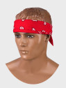 MIL-TEC CHUSTA BANDANA 54,5x54,5 CM WESTERN CZERWONA