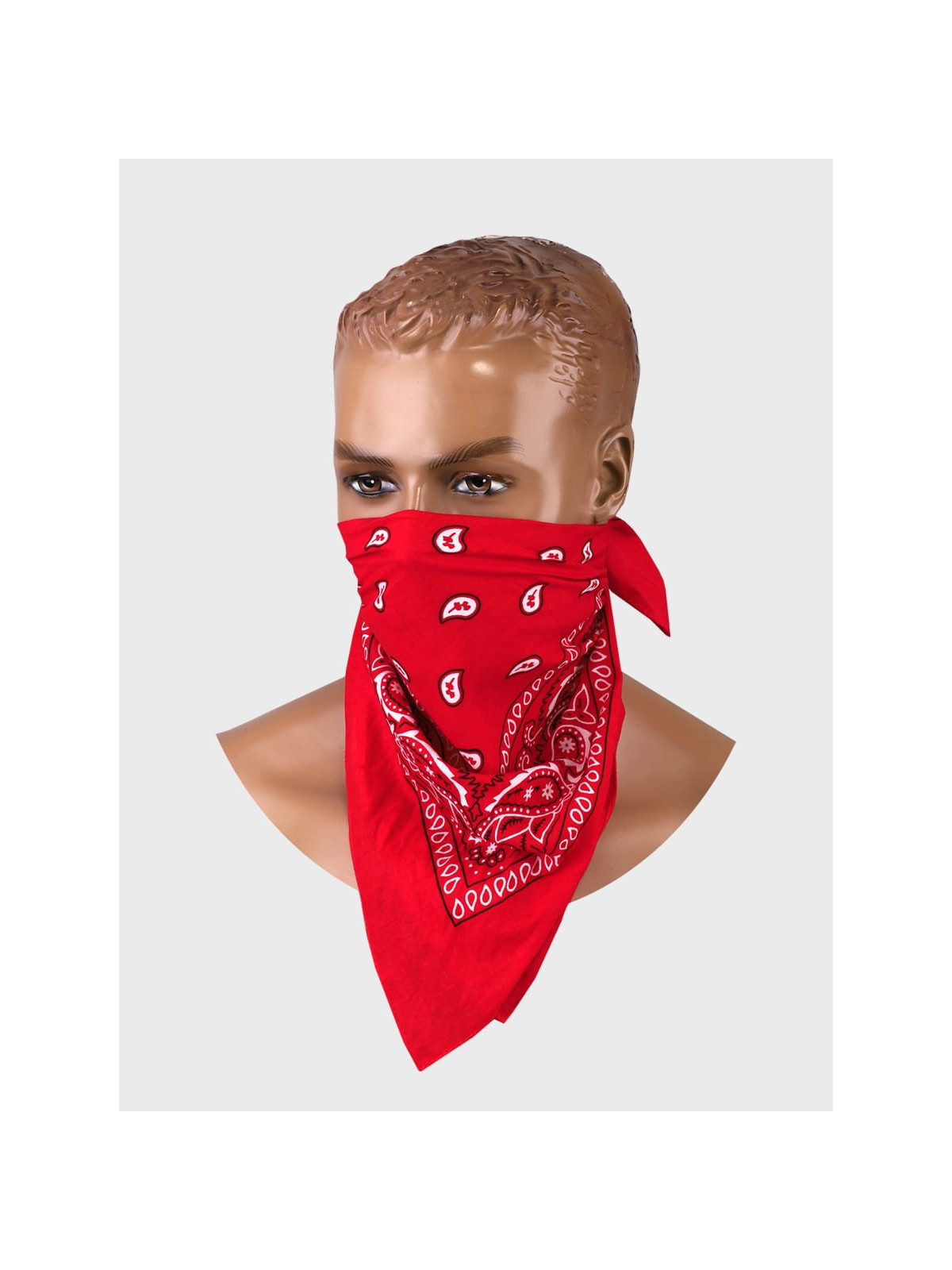 MIL-TEC CHUSTA BANDANA 54,5x54,5 CM WESTERN CZERWONA
