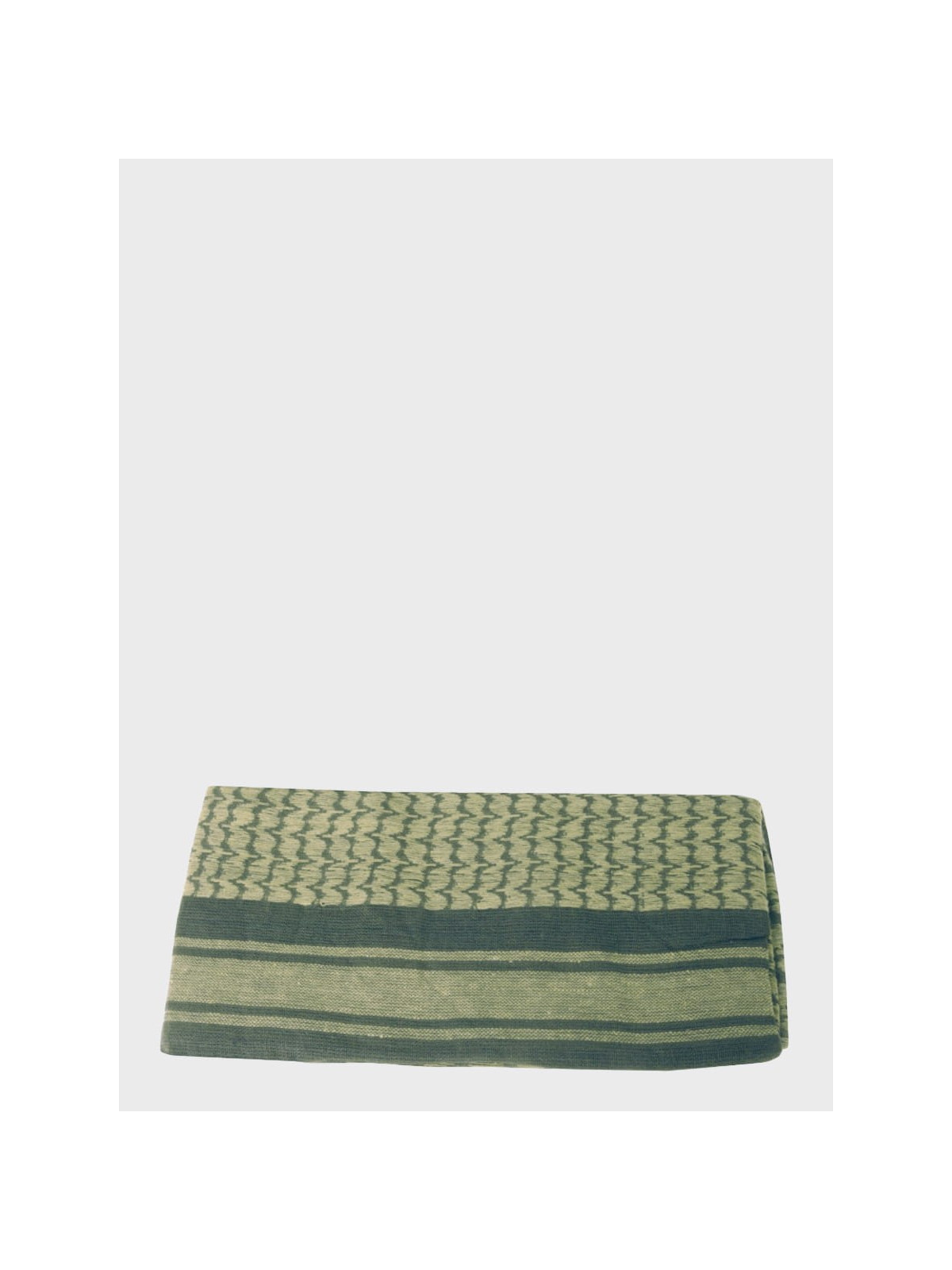 MIL-TEC CHUSTA ARAFATKA WOJSKOWA 110X110 CM ZIELONY