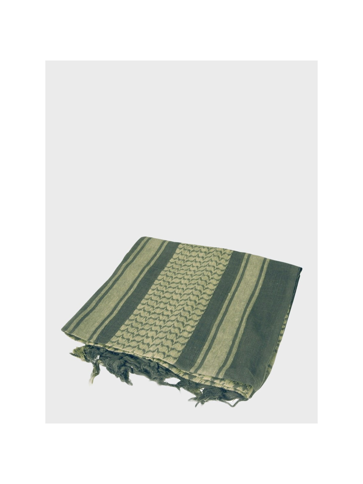MIL-TEC CHUSTA ARAFATKA WOJSKOWA 110X110 CM ZIELONY