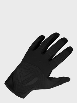 DIRECT ACTION Rękawice Skórzane Wojskowe Strzeleckie DA HARD LEATHER Czarne XXL
