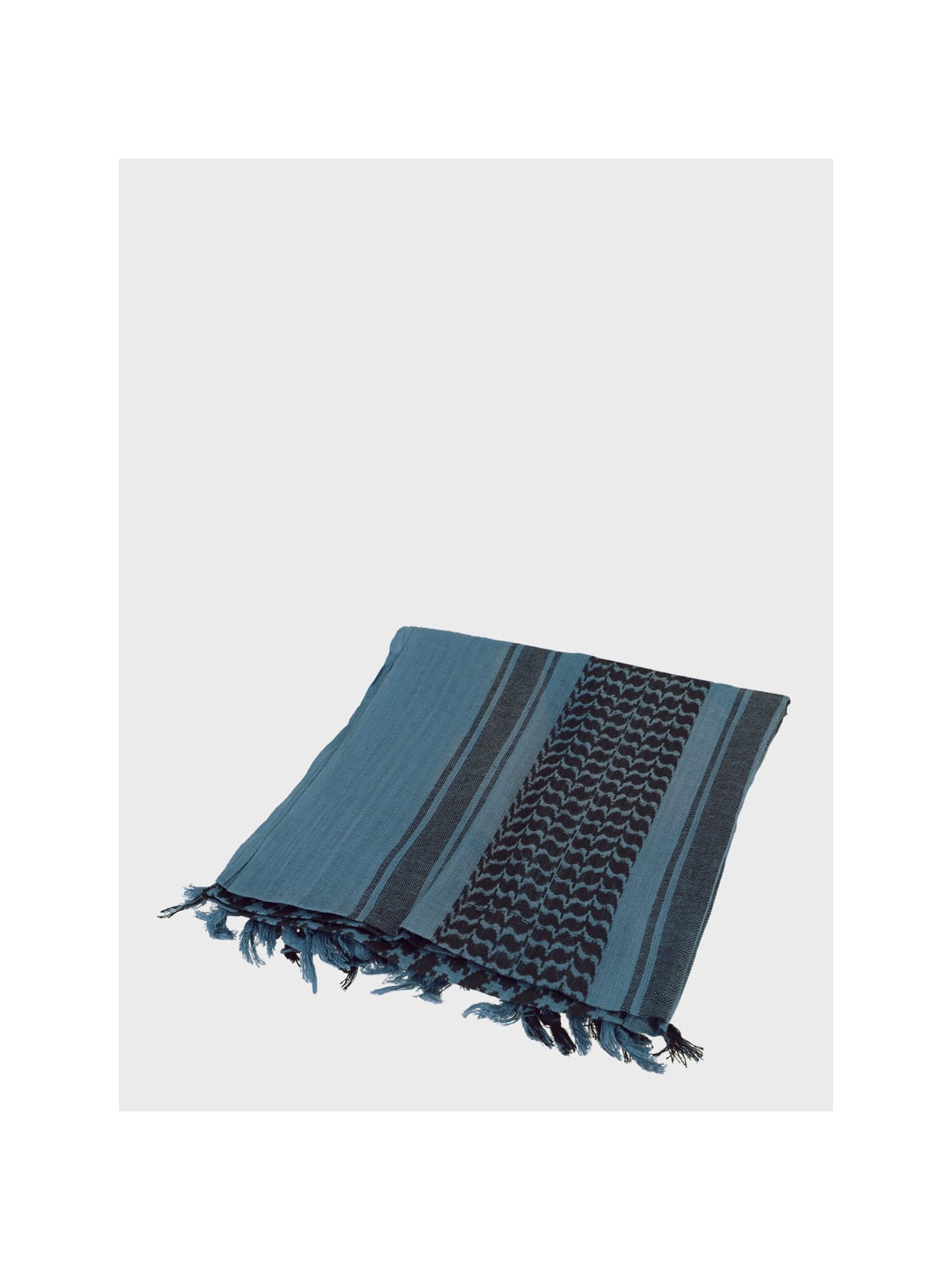 MIL-TEC CHUSTA ARAFATKA WOJSKOWA 110X110 CM NIEBIESKI/CZARNY
